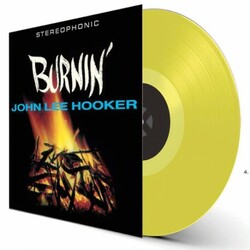 John Lee Hooker Burnin (Limited Transparent Yellow Vinyl) Vinyl LP