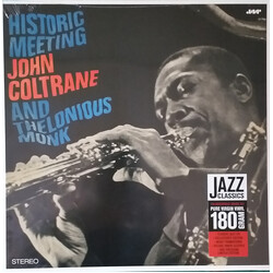 Thelonious Monk & John Coltrane Historic Meeting John Coltrane And Thelonious Monk Vinyl LP