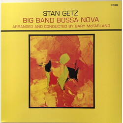 Stan Getz Big Band Bossa Nova (Limited Solid Yellow Vinyl) Vinyl LP