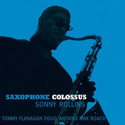 Sonny Rollins Saxophone Colossus (Limited Transparent Blue Vinyl) Vinyl LP