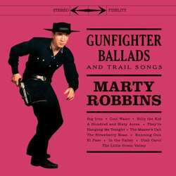 Marty Robbins Gunfighter Ballads & Trail Songs (Limited Solid Red Vinyl) Vinyl LP