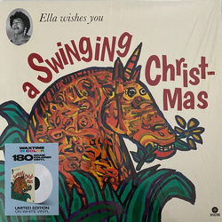 Ella Fitzgerald Ella Wishes You A Swinging Christmas WHITE VINYL LP