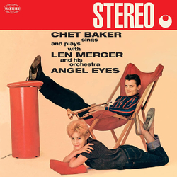 Chet Baker Angel Eyes +1 BONUS TRACK LIMITED RED VINYL LP