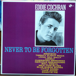 Eddie Cochran Never To Be Forgotten VINYL LP