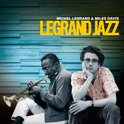 Michel Legrand & Miles Davis Legrand Jazz +1 BONUS TRACK TRANSPARENT RED VINYL LP