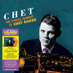 Chet Baker The Lyrical Trumpet +2 BONUS TRACKS SOLID ORANGE VINYL LP