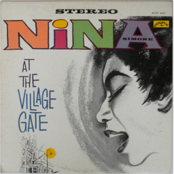 Nina Simone At Village Gate +2 BONUS TRACKS SOLID BLUE VINYL LP