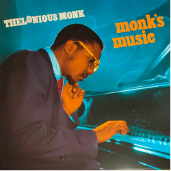 Thelonious Monk Monks Music +2 BONUS TRACKS SOLID BLUE VINYL LP