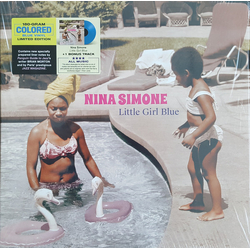 Nina Simone Little Girl Blue +1 BONUS TRACK SOLID BLUE VINYL LP