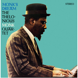 Thelonious Monk Quartet Monks Dream +2 BONUS TRACKS LIMITED EDITION BLUE VINYL LP