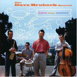 Dave Brubeck Dave Digs Disney +2 BONUS TRACKS RED VINYL LP