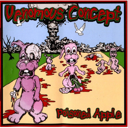 Venomous Concept Poisoned Apple (Clear/Red/Green Splatter Vinyl) Vinyl LP