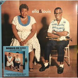Ella Fitzgerald & Louis Armstrong Ella & Louis Vinyl LP + CD