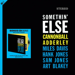 Cannonball Adderley Somethin Else VINYL LP + CD