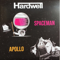 Hardwell Apollo / Spaceman (Megenta Vinyl) Vinyl 7"