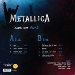 Metallica Seattle 1989 Part 2 VINYL LP