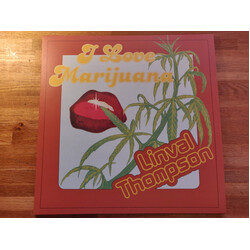 Linval Thompson I Love Marijuana (Orange Vinyl) Vinyl LP