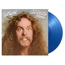 Ted Nugent Cat Scratch Fever (Blue Vinyl) Vinyl LP