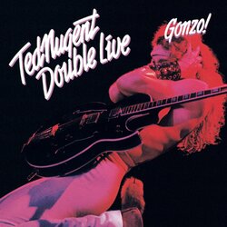 Ted Nugent Double Live Gonzo (Red Vinyl) LP