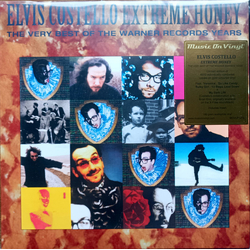 Elvis Costello Extreme Honey VERY BEST OF WARNER YEARS COLOURED VINYL LP
