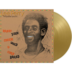 Lee Perry Roast Fish Collie Weed And Cornbread GOLD VINYL LP