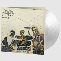 Soda Stereo Ruido Blanco - En Vivo LIMITED EDITION CRYSTAL CLEAR VINYL LP