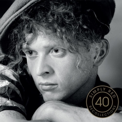 Simply Red Recollections LIMITED EDITION CRYSTAL CLEAR & BLACK MARBLED VINYLS VINYL LP