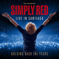Simply Red Holding Back The Years: Live In Santiago LIMITED EDITION CLEAR YELLOW BLACK MARBLED VINYL LP