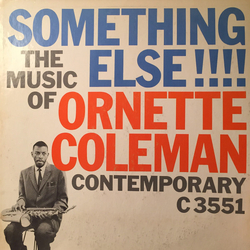 Ornette Coleman Something Else NATURAL VINYL LP