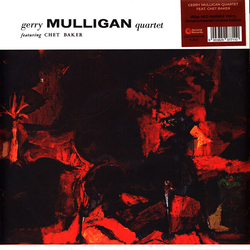 Gerry Mulligan Quartet Gerry Mulligan Quartet FEAT. CHET BAKER TRANSPARENT RED BLACK MARBLE VINYL LP