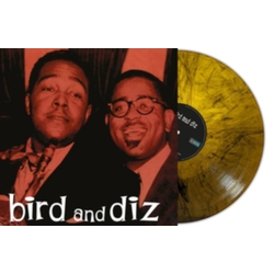 Charlie Parker And Dizzy Gillespie Bird And Diz ORANGE MARBLE VINYL LP