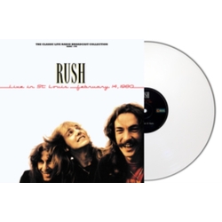 Rush Live In St Louis 1980 (White Vinyl) Vinyl LP