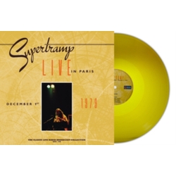 Supertramp Live In Paris 1979 (Yellow Vinyl) Vinyl LP