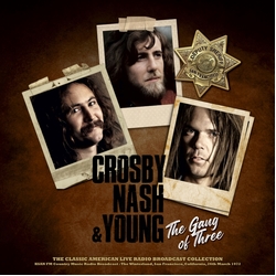 Crosby. Nash And Young The Gang Of Three (Grey Marble Vinyl) Vinyl LP