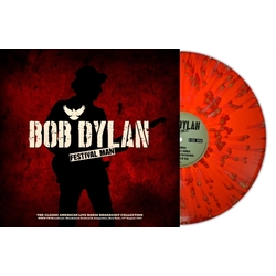 Bob Dylan Wnew Fm Broadcast Woodstock Festival Ii Suagerties Ny 14Th August 1994 (Red/White Splatter Vinyl) Vinyl LP
