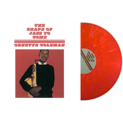 Ornette Coleman The Shape Of Jazz To Come LIGHT RED WHITE SPLATTER VINYL LP
