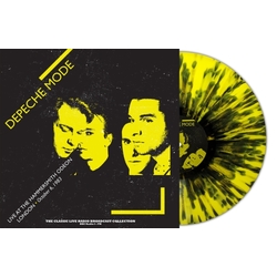Depeche Mode Live At Hammersmith Odeon. London 1983 (Yellow/Black Splatter Vinyl) Vinyl LP
