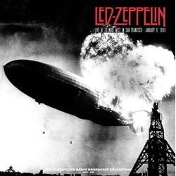 Led Zeppelin Live At Fillmore West. San Francisco 1969 (Clear/Orange Splatter Vinyl) Vinyl LP