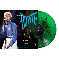 David Bowie Live At The Forum Montreal 1983 (Green/Black Splatter Vinyl) Vinyl LP