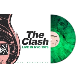 Clash Live In Nyc 1979 (Green Marble Vinyl) Vinyl LP
