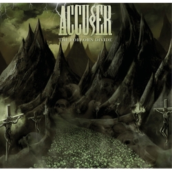 Accuser The Forlorn Divide SUNBURST YELLOW RED VINYL LP
