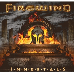 Firewind Immortals SUNBURST YELLOW RED VINYL LP