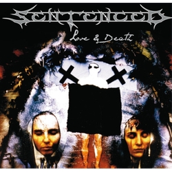 Sentenced Love & Death SUNBURST YELLOW RED VINYL LP