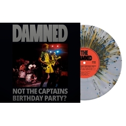 Damned Not The Captains Birthday Party CLEAR SPLATTER VINYL INDIE CRYSTAL EXCLUSIVE VINYL LP