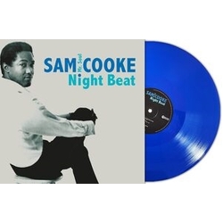 Sam Cooke Night Beat BLUE VINYL LP