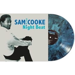 Sam Cooke Night Beat TURQUOISE MARBLE VINYL LP