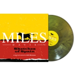 Miles Davis Sketches Of Spain YELLOW MARBLE VINYL LP