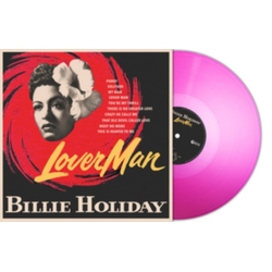 Billie Holiday Lover Man MAGENTA VINYL LP