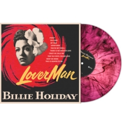 Billie Holiday Lover Man MAGENTA MARBLE VINYL LP