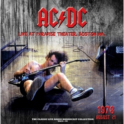 Ac/Dc Live At Paradise Theater. Boston 1978 RED MARBLE VINYL LP